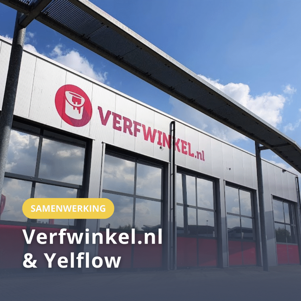 Verfwinkel.nl kiest voor Yelflow